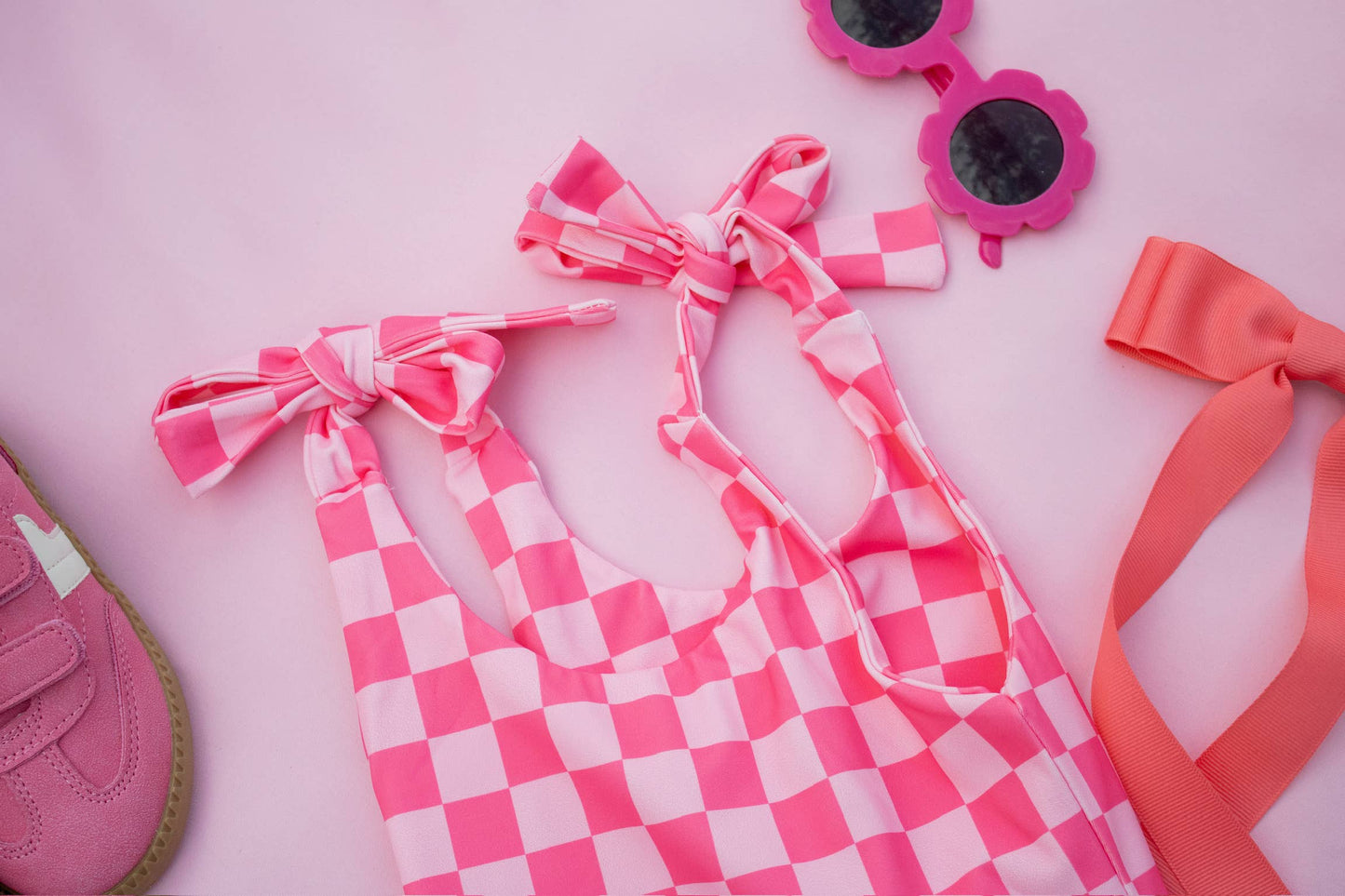 Babydoll Tee & Shorts Set- Pop of Pink